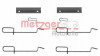 Set accesorii, placute frana PEUGEOT 306 Break (7E, N3, N5) (1994 - 2002) METZGER 109-1125