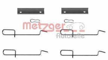 Set accesorii, placute frana PEUGEOT 206 SW (2E/K) (2002 - 2016) METZGER 109-1125 foto