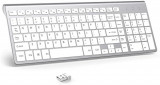 Tastatură Weless, J JOYACCESS 2.4G Slim Compact Full Size Tastatură fără fir-pen