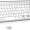 Tastatura Weless, J JOYACCESS 2.4G Slim Compact Full Size Tastatura fara fir-pentru PC, Mac, iMac?Desktop, Computer, Laptop, Smart TV?Windows XP/Vista