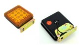 Cumpara ieftin Lampa Semnalizare Portocalie 12V 24V SMD, 14x11.5cm, IP66 ALM