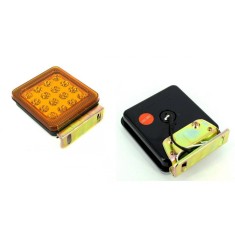 Lampa portocalie SMD 12V 24V 14X11,5 CM IP66 &reg; ALM
