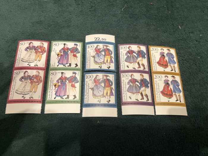 Lot timbre nestampilate - Germania