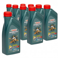 Set 9 Buc Ulei Motor Castrol Magnatec Diesel DPF 5W-40 1L