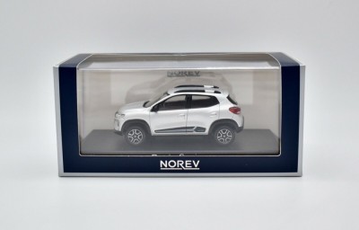 Macheta 2022 Dacia Spring Comfort, Norev argintie 1/43 foto