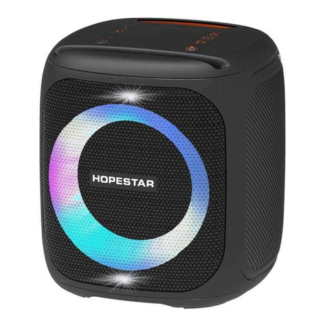 Boxa portabila Wireless Hopestar Party 100 cu led ,cu functie incarcare telefon si microfon