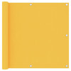 VidaXL Paravan de balcon, galben, 90 x 400 cm, țesătură oxford