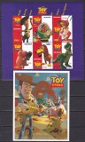 Uganda 1997 Disney The toy story MI 1828-1854 3 kleib.+ 3 bl. MNH 3 poze