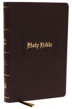 Kjv, Large Print Center-Column Reference Bible, Leathersoft, Brown, Red Letter, Thumb Indexed, Comfort Print: Holy Bible, King James Version