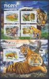 DB1 Fauna Asiatica Sao tome Tigri MNH, Nestampilat