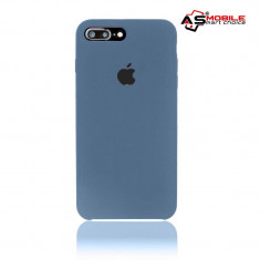 Husa din silicon, slim, iPhone 8 PLUS, produs OEM Apple, calitate premium (Waikawa Gray) foto