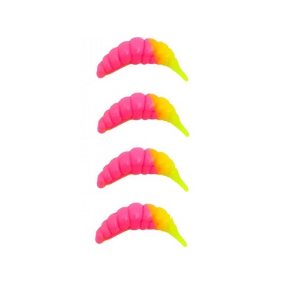 Naluca FISHUP Ozi Cheese, 133 Bubble Gum Hot Chartreuse, 3cm, 10buc/pac foto