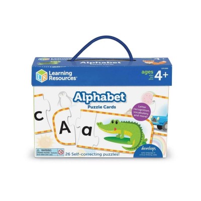 Set 26 de puzzle-uri Alfabet (3 piese) foto