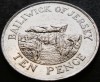 Moneda exotica 10 PENCE - JERSEY, anul 2012 * cod 577, Europa