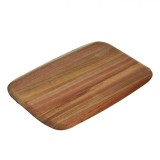 Tocător Lemn Dreptunghiular, 35x25x1.5cm, Oem
