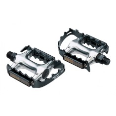 Pedale BBB MountsiGo negru aluminiu ax CroMo BPD-1501 Ultimate FactoryBikes foto