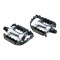 Pedale BBB MountsiGo negru aluminiu ax CroMo BPD-1501 Ultimate FactoryBikes
