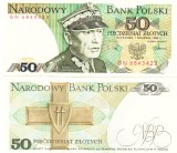 Polonia 50 Zloti Zlotych 1988 P-142e UNC