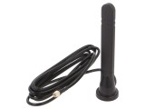 Antenă SMA Neagră 8dBi 3m 3300-3800MHz 50&Omega;