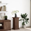 VidaXL Suport prezentare cu depozitare stejar maro 31x30x60 cm lemn 854622