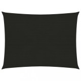 Gossi panza parasolar, negru, 2x3 m, hdpe, 160 g/m2