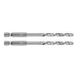 Burghiu metalic hexagonal de 5,0 mm, 2 buc. GRAPHITE 54T709 HardWork ToolsRange