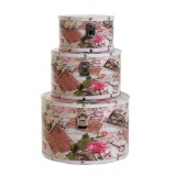Cumpara ieftin Set 3 cutii depozitare Romance