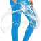 PS L&acirc;nă căptușită Leggings Femei,Impermeabil de iarnă Leggings termic pentru fem