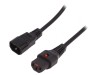 Cablu Alimentare IEC LOCK 1m