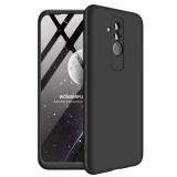 Husa 360 Luxury TSS Neagra pentru Huawei Mate 20 Lite, Carcasa Full Protectie Plastic