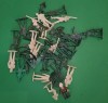 GRATUIT 36 figurine soldatei razboinici plastic 4-5 cm T472