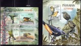 MOZAMBIC 2012, Fauna, Pasari, serie neuzată, MNH, Nestampilat