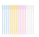 Set 10 Ace Plastic Cusut Crosetat Tricotat Brodat, 15cm, Culori Diverse - Flexibile