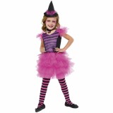 Costum de carnaval - Vrajitoare eleganta (roz) M (5-7 ani/max 132 cm)