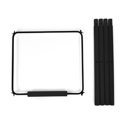 Set picioare cu suport pentru scaun de masa Childhome Evolu Negru foto