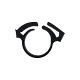Cumpara ieftin Set 100 x Clips din plastic pentru teava picurare 20 mm, NR-7434, negru