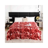 Cumpara ieftin Patura Cocolino Gofrata Pentru Pat Dublu, Rosu Model - JO928