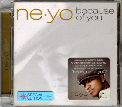 CD Ne-Yo &amp;lrm;&amp;ndash; Because Of You (VG+) foto