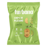 Chipsuri de Plantan Verde cu Lamaie 95 grame Uniban