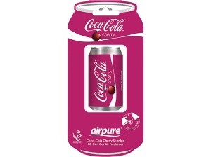 Odorizant pentru mașină AIRPURE Coca Cola Cherry Cutie 3D foto