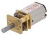 Motor DC cu Transmisie 6V 1,6A Ax Crestătură D 250:1 Micro Metal Gearmotor HP