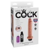 Dildo cu Ejaculare King Cock 7 Squirting Cock (DB)