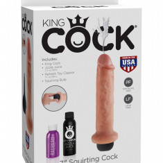 Dildo cu Ejaculare King Cock 7 Squirting Cock