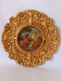 Cumpara ieftin Tablou vechi bronz aurit