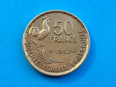 50 Francs 1952 Franta-stare buna!-in realitate arata bine