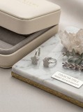 Cumpara ieftin Cercei Creole din Argint 925 cu Stele E i Zirconiu , Colectia Stele