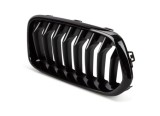 Grila radiator Bmw X2 (F39), 03.2018-2024, model: pachet,M, montare fata, stanga, Negru lucios, RapidAuto