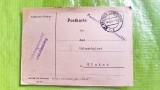 G624-Carte postala-Seful Pompierilor districtuali Germania 1951, 15/10 cm.