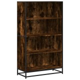 Cumpara ieftin Biblioteca, stejar fumuriu, 80,5x35x139 cm, lemn prelucrat