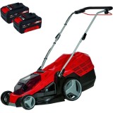 Einhell GE-CM 36/43 Li M PXC + Twinpack - Masina de tuns iarba 43 cm 63 l + Set 2 acumulatori Li-Ion 18 V 4 Ah